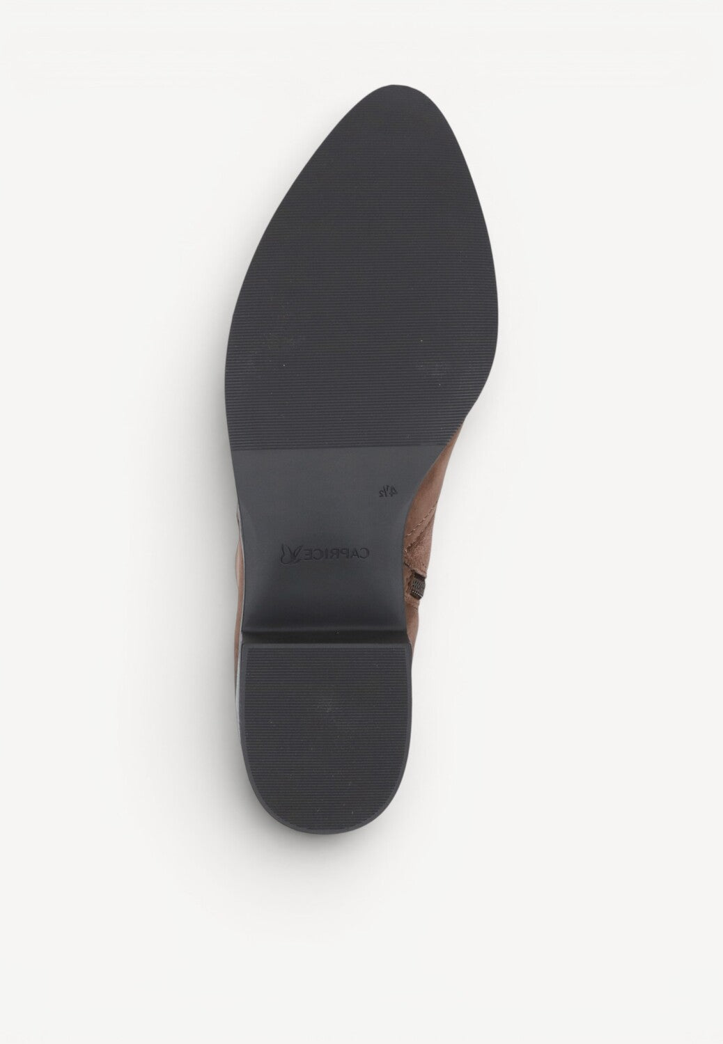 DAMESLAARS LANG/HALFHOOG-Beige suède/nubuck