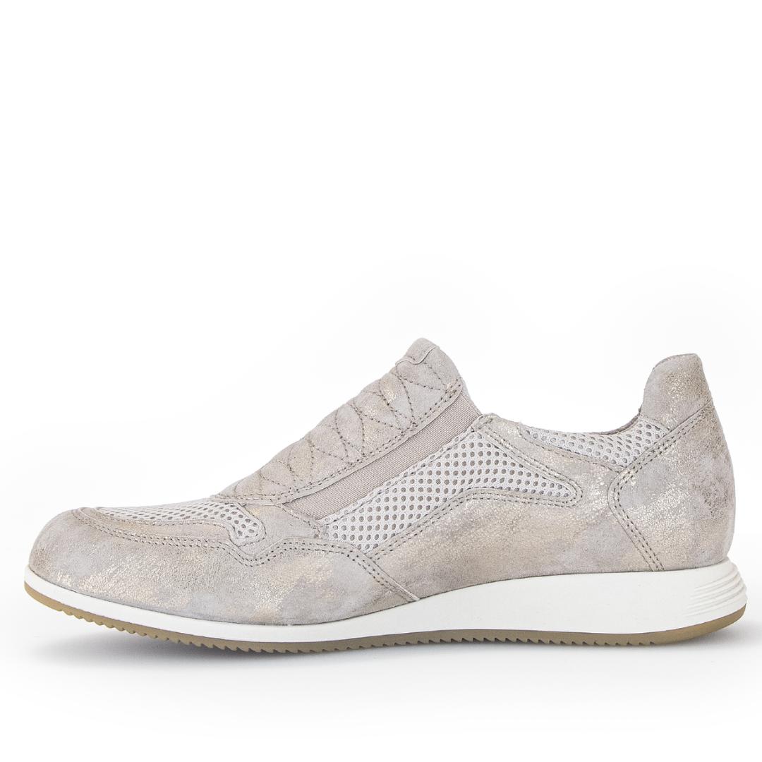DAMES SPORTIEVE VETERSCHO-Beige suède/nubuck