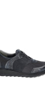 DAMES SPORTIEVE VETERSCHO-Blauw leer