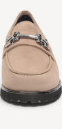 DAMES INSTAPSCHOENEN-Beige suède/nubuck