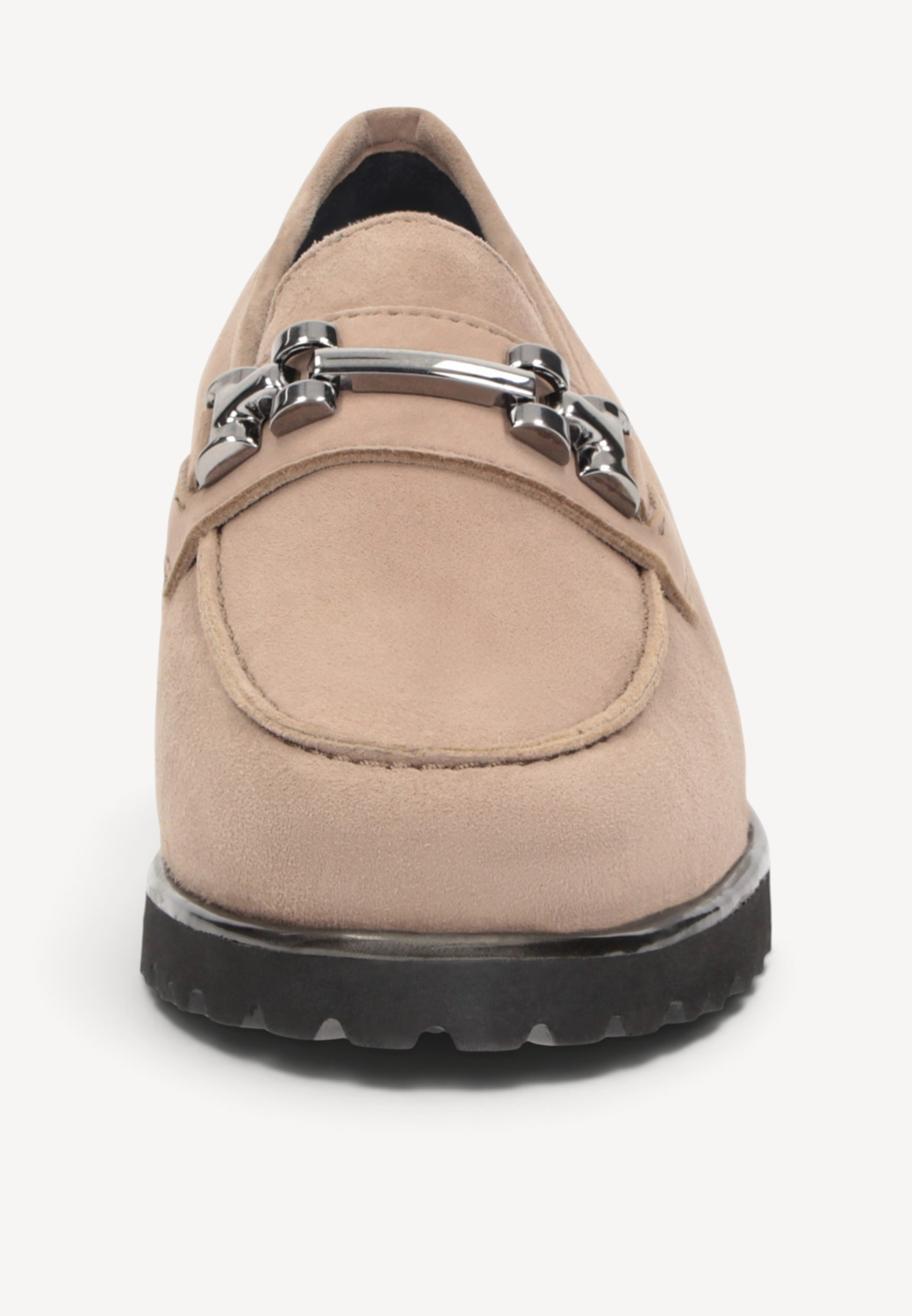 DAMES INSTAPSCHOENEN-Beige suède/nubuck