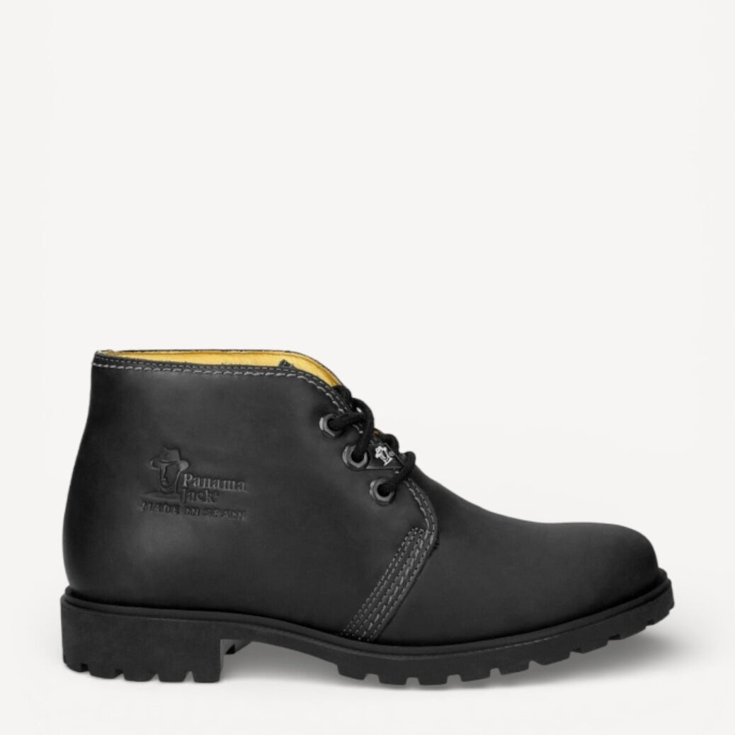 Heren boots-Zwart leer