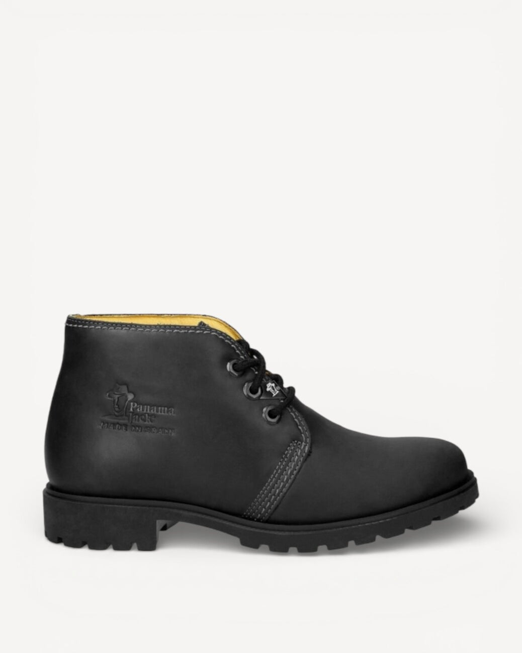 Heren boots-Zwart leer