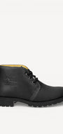 Heren boots-Zwart leer