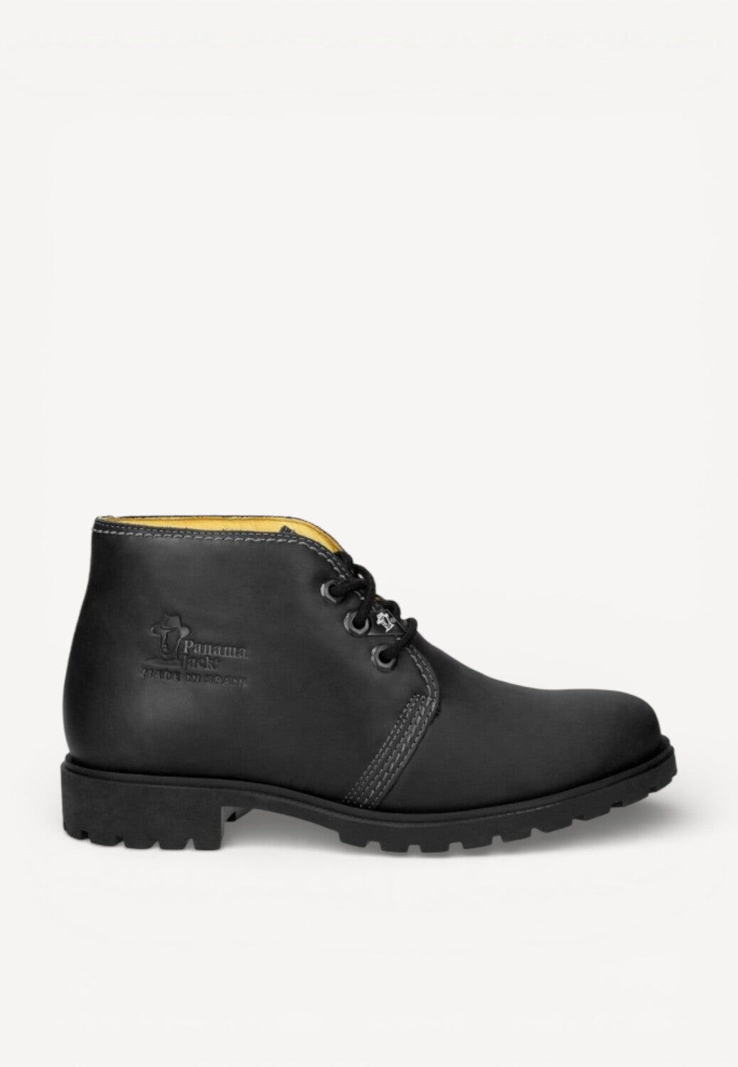 Heren boots-Zwart leer