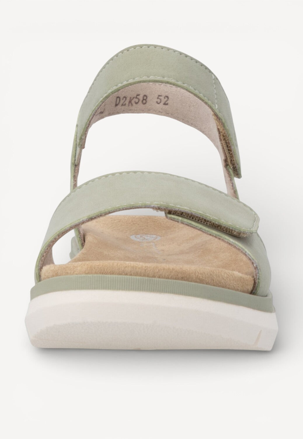 DAMES OPEN SCHOENEN-Groen suède/nubuck