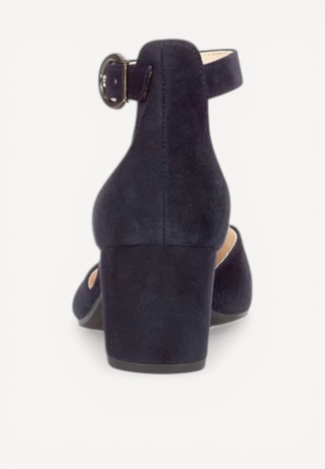 BALLERINAS + PUMPS-Blauw suède/nubuck