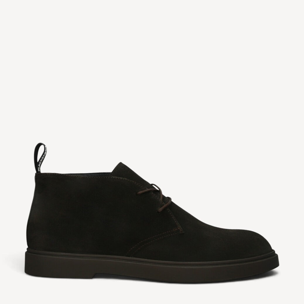 Heren boots-Bruin suède