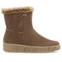 DAMES BOOTS+KORT LAARS-Bruin suède