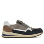 Heren veterschoenen-Blauw combi kleur