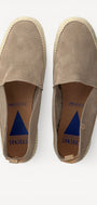 DAMES INSTAPSCHOENEN-Beige suède/nubuck