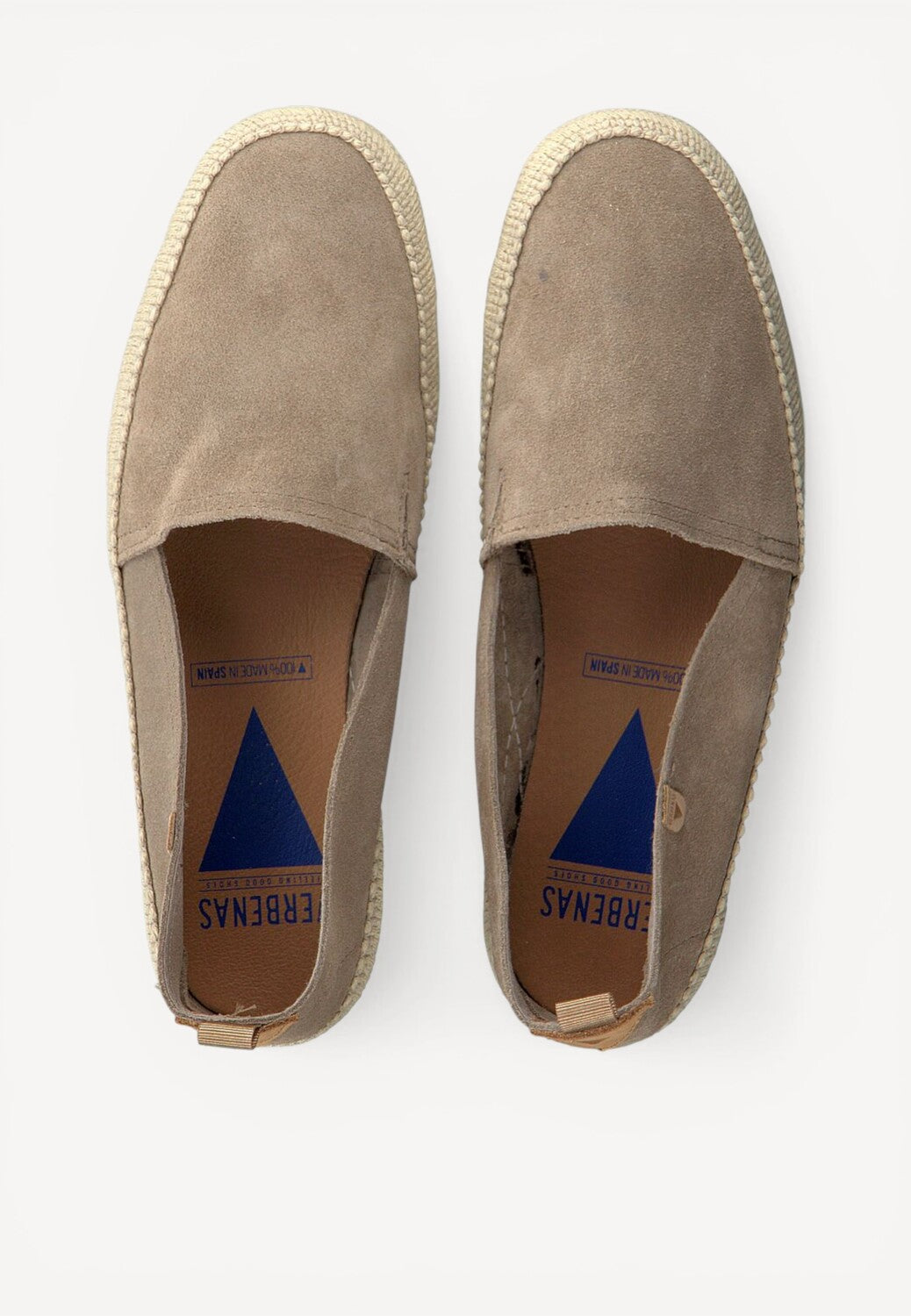 DAMES INSTAPSCHOENEN-Beige suède/nubuck
