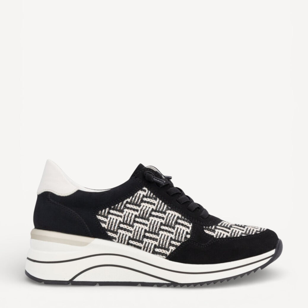 DAMES SPORTIEVE VETERSCHO-Zwart combi kleur