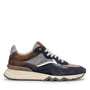 Heren veterschoenen-Blauw suède/nubuck