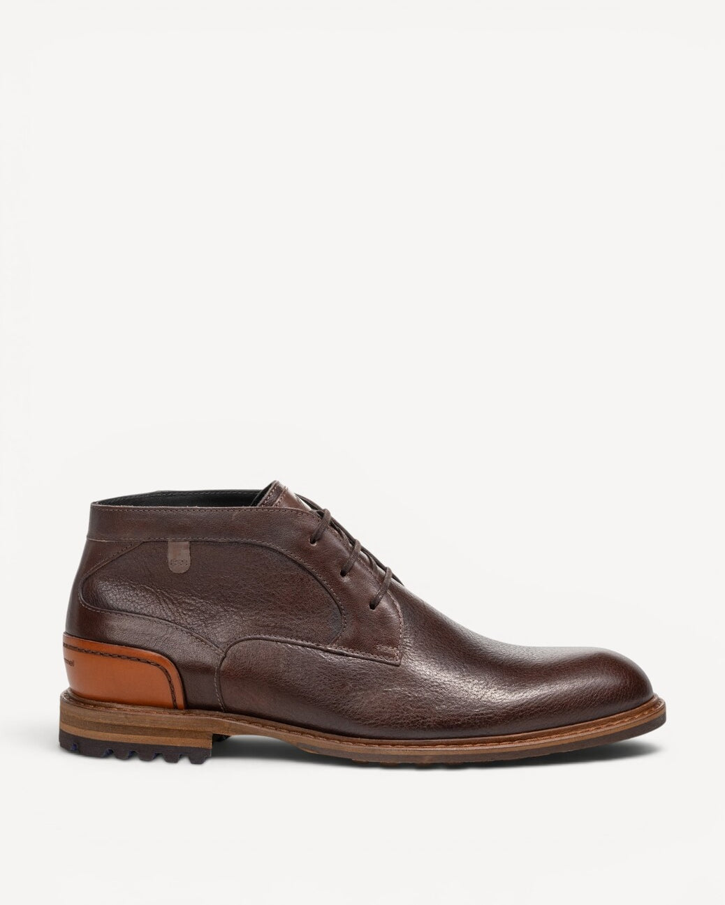 Heren boots-Bruin leer