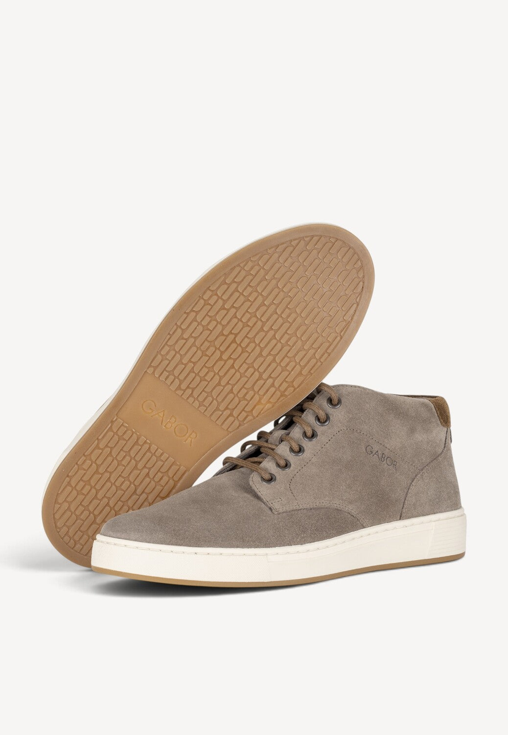 Heren boots-Beige suède/nubuck