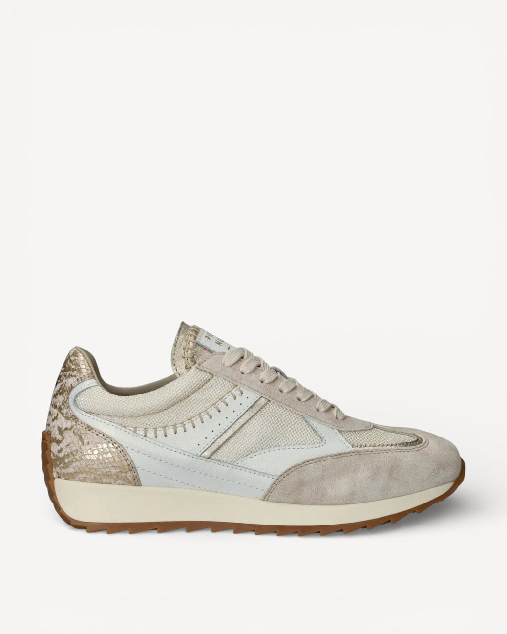 DAMES SPORTIEVE VETERSCHO-Beige suède/nubuck