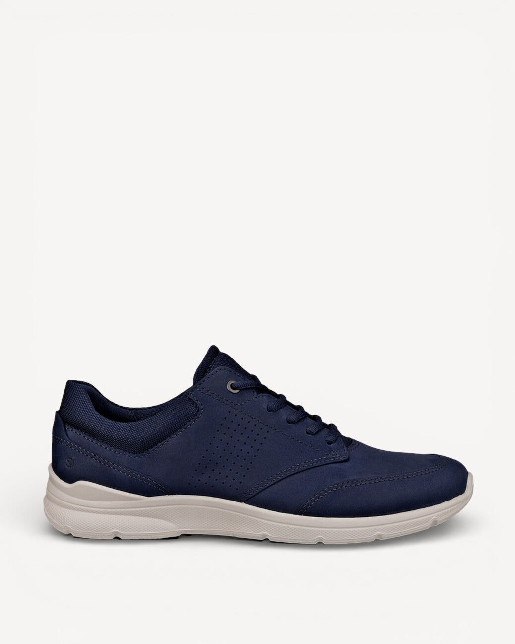 Heren veterschoenen-Blauw suède/nubuck