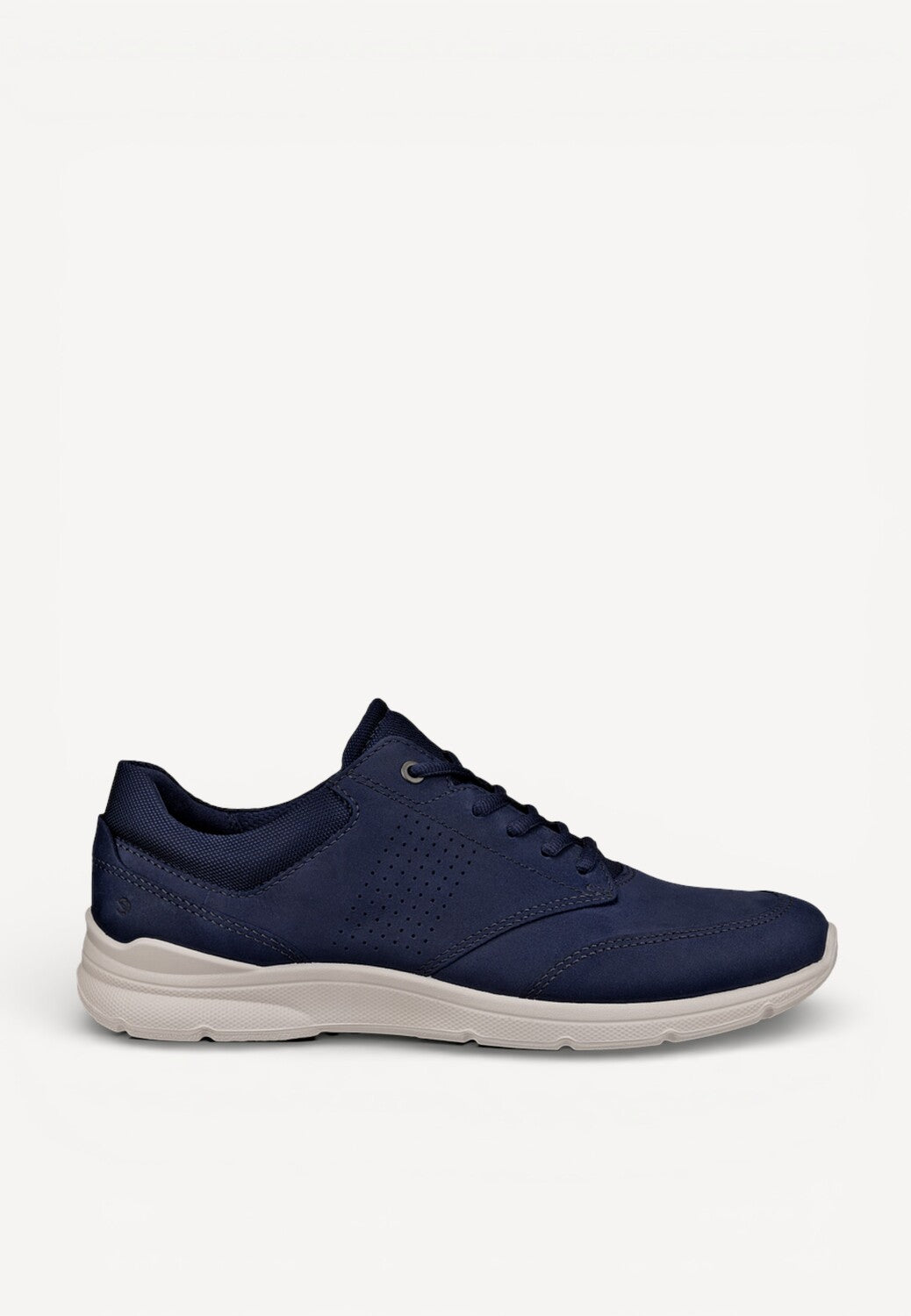 Heren veterschoenen-Blauw suède/nubuck