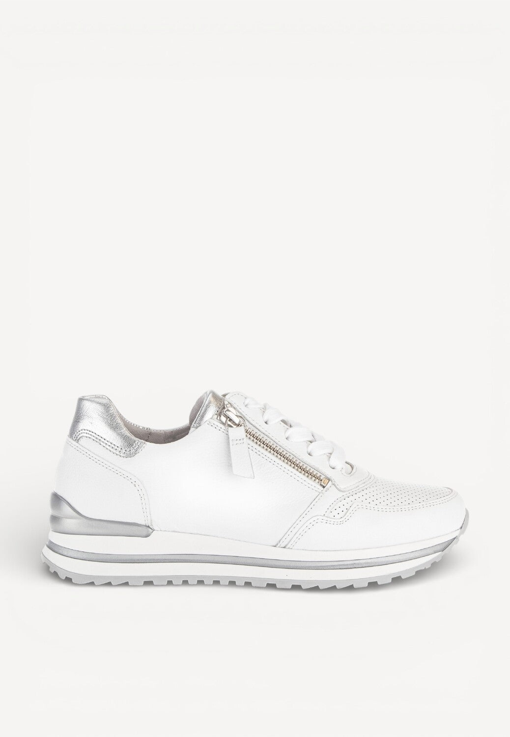 DAMES SPORTIEVE VETERSCHO-Wit leer