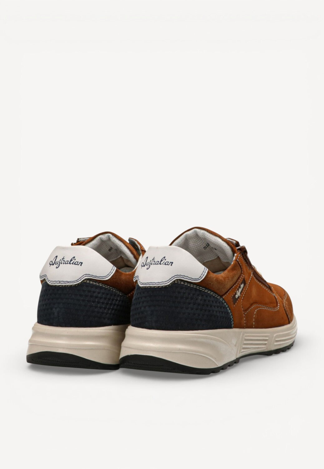 Heren veterschoenen-Bruin suède