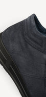 DAMES SPORTIEVE VETERSCHO-Blauw suède/nubuck