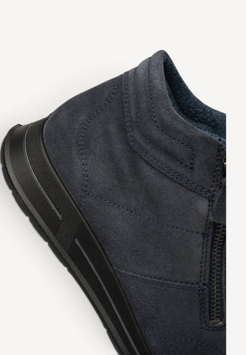 DAMES SPORTIEVE VETERSCHO-Blauw suède/nubuck