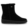 DAMES BOOTS+KORT LAARS-Zwart suède