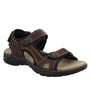 HE SLIPPER/SAND-Bruin leer