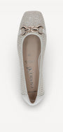 BALLERINAS + PUMPS-Beige leer