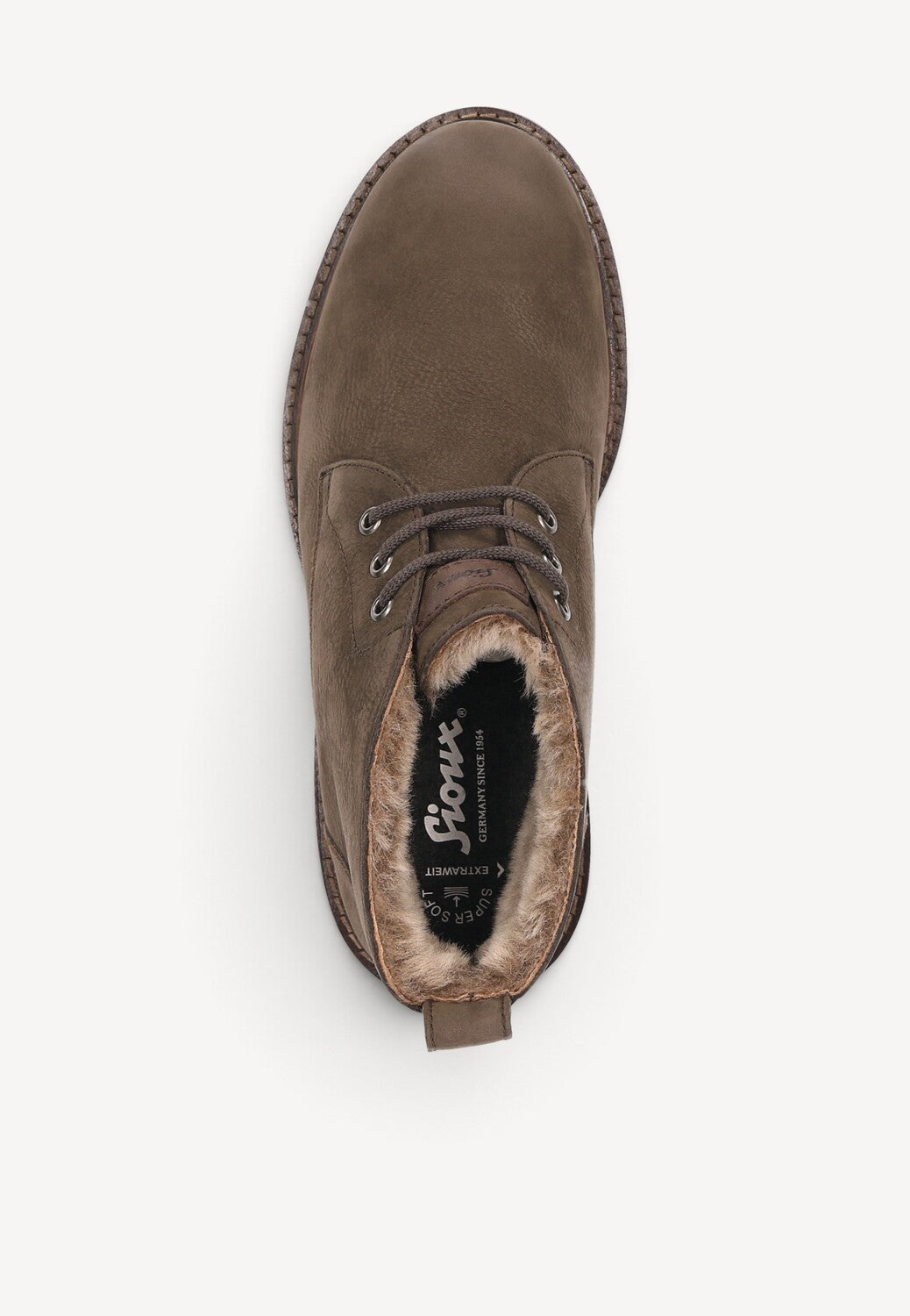 Heren boots-Bruin suède