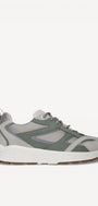 Heren veterschoenen-Grijs combi kleur