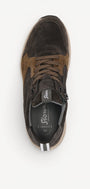 Heren veterschoenen-Grijs combi kleur
