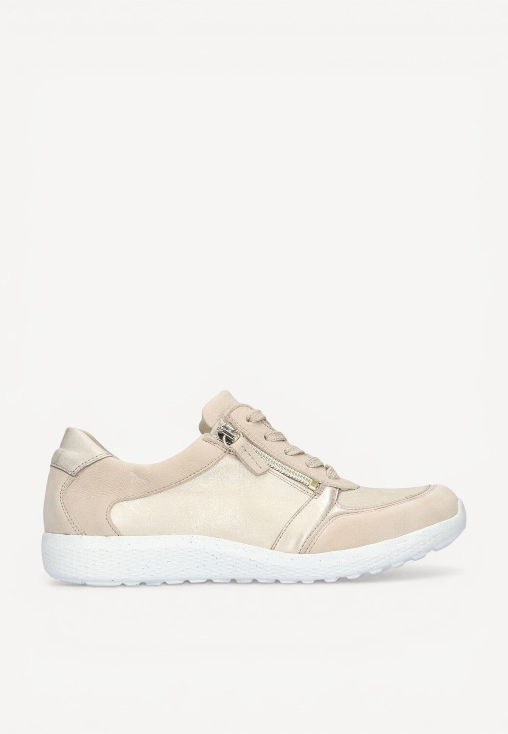 DAMES SPORTIEVE VETERSCHO-Beige suède/nubuck