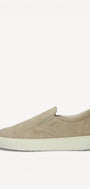 Heren instapper-Beige suède/nubuck