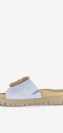 DAMES OPEN SCHOENEN-Lichtblauw