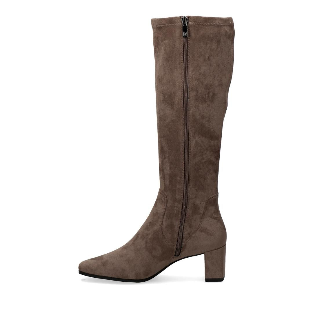 DAMESLAARS LANG/HALFHOOG-Beige diversen