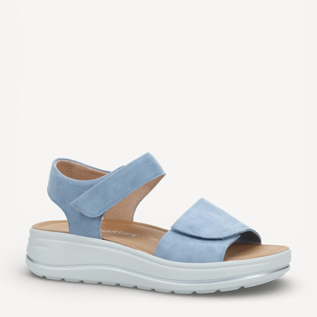 DAMES OPEN SCHOENEN-Lichtblauw