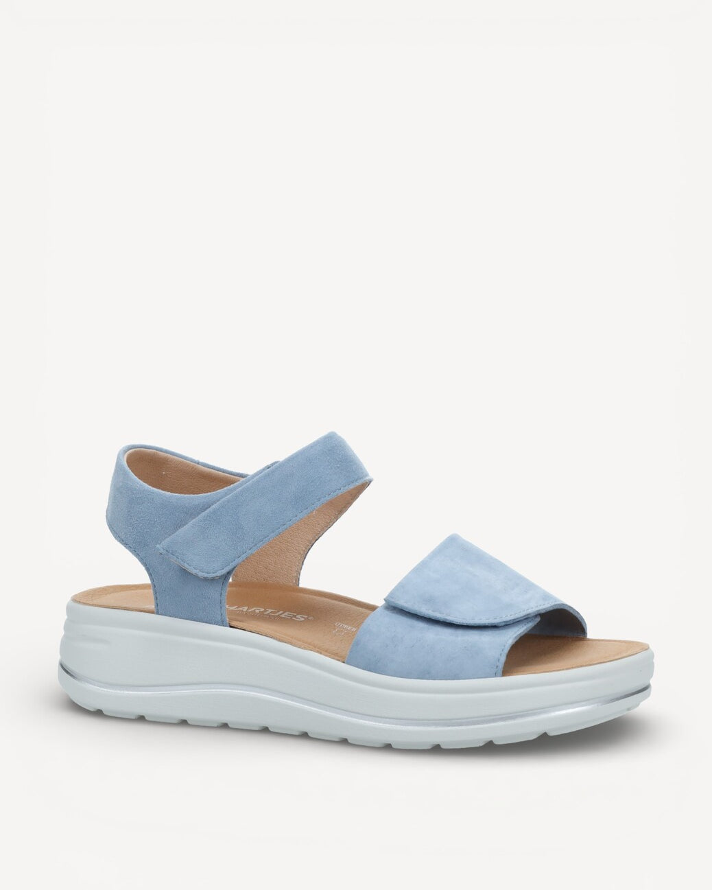 DAMES OPEN SCHOENEN-Lichtblauw