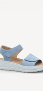 DAMES OPEN SCHOENEN-Lichtblauw