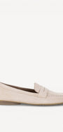 DAMES INSTAPSCHOENEN-Beige suède/nubuck