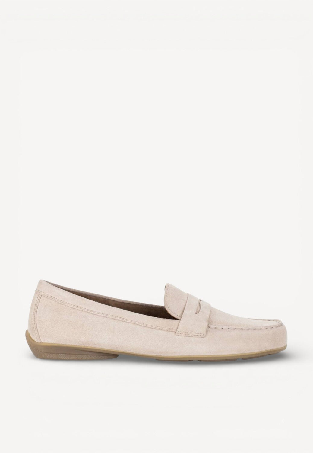 DAMES INSTAPSCHOENEN-Beige suède/nubuck