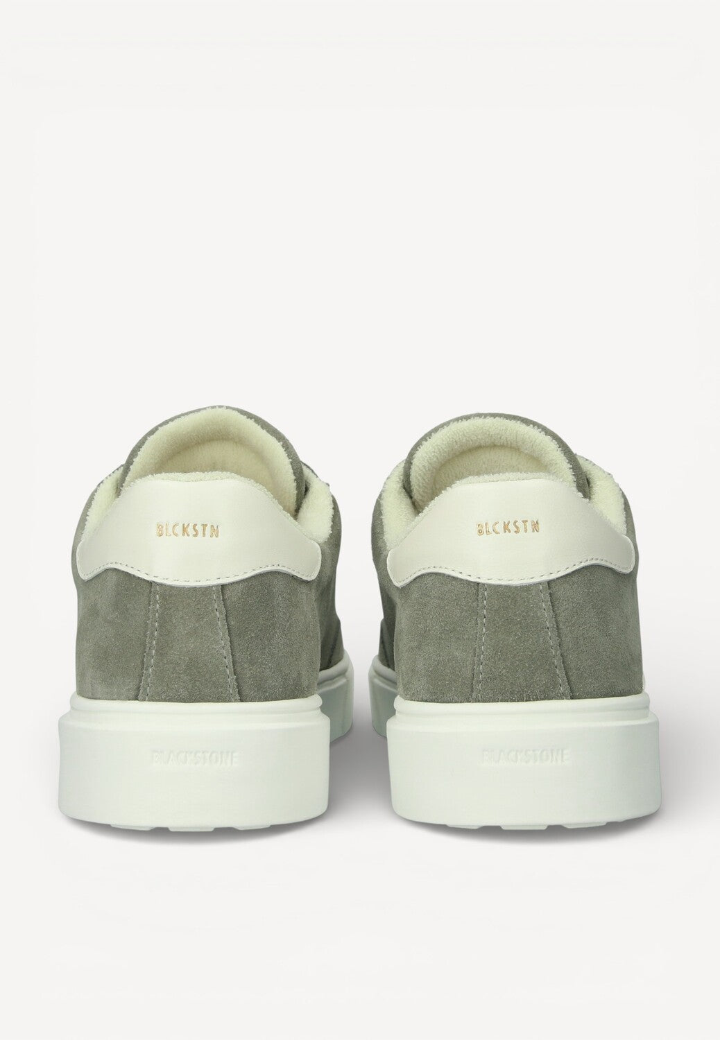 Heren veterschoenen-Groen suède/nubuck