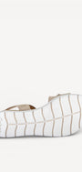 DAMES OPEN SCHOENEN-Beige suède/nubuck