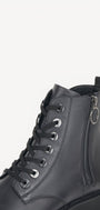 DAMES BOOTS+KORT LAARS-Blauw leer