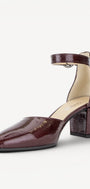 BALLERINAS + PUMPS-Rood lak