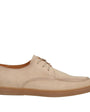 Heren veterschoenen-Beige suède/nubuck
