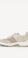 DAMES SPORTIEVE VETERSCHO-Beige suède/nubuck