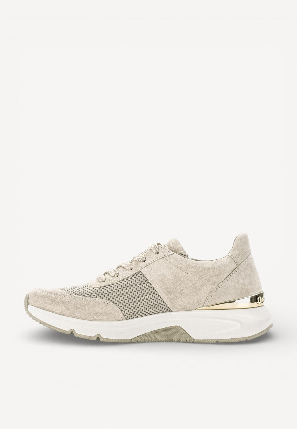 DAMES SPORTIEVE VETERSCHO-Beige suède/nubuck