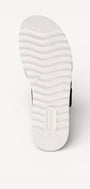 DAMES OPEN SCHOENEN-Zwart combi kleur